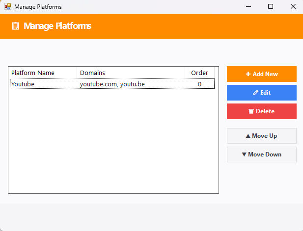 Менеджер платформ